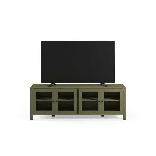 Móvel de TV SIRIO 150cm 4 portas cor verde