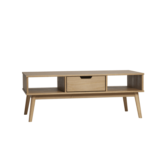 Mesa de centro com gaveta VITA carvalho