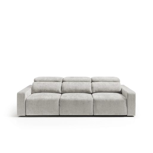 Sofá 4 lugares XL MONTBLANC cor branco