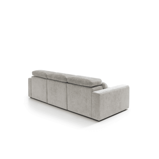 Sofá 4 lugares XL MONTBLANC cor branco