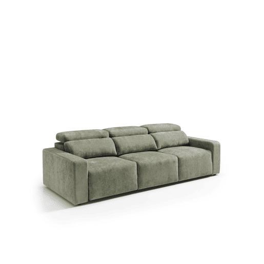 Sofá 4 lugares XL MONTBLANC cor verde