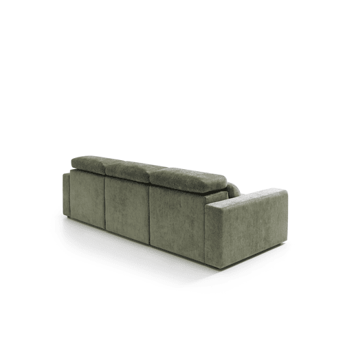 Sofá 4 lugares XL MONTBLANC cor verde