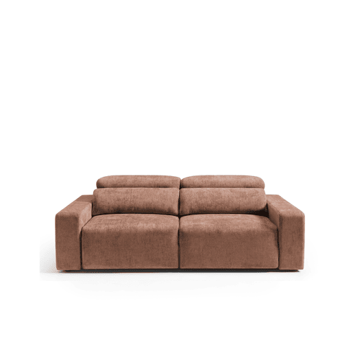 Sofá 3 lugares XL MONTBLANC cor terracota