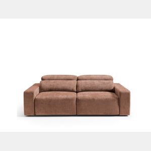 Sofá 3 lugares XL MONTBLANC cor terracota