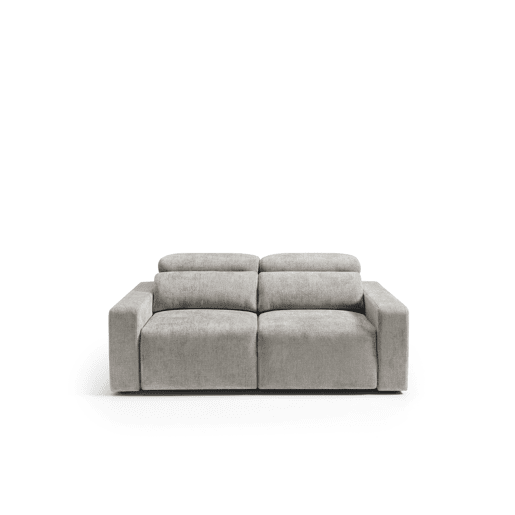 Sofá 3 lugares MONTBLANC cor cinza claro