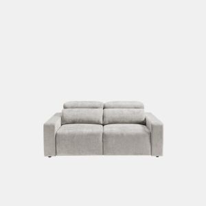 Sofá 3 lugares MONTBLANC cor branco