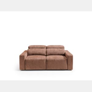 Sofá 3 lugares MONTBLANC cor terracota
