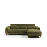 Chaise longue direita relax elétrico EOS cor verde