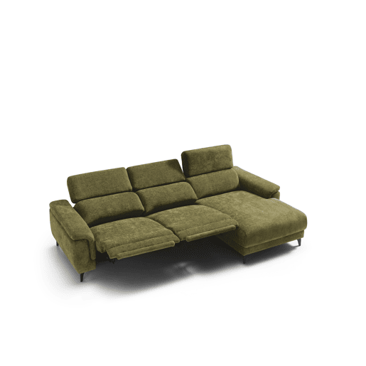 Chaise longue direita relax elétrico EOS cor verde Chaise longue direita relax elétrico EOS cor verde
