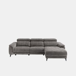 Chaise longue direita relax elétrico EOS cor cinza