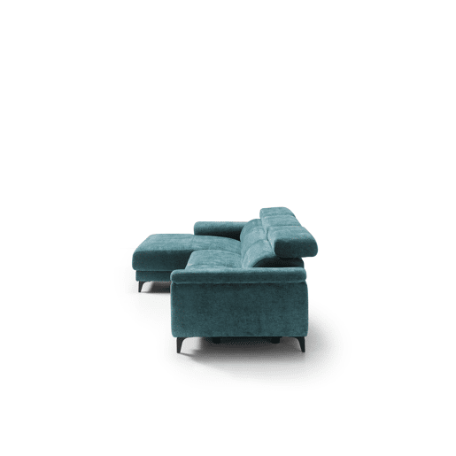 Chaise longue esquerda relax elétrico EOS cor azul Chaise longue esquerda relax elétrico EOS cor azul
