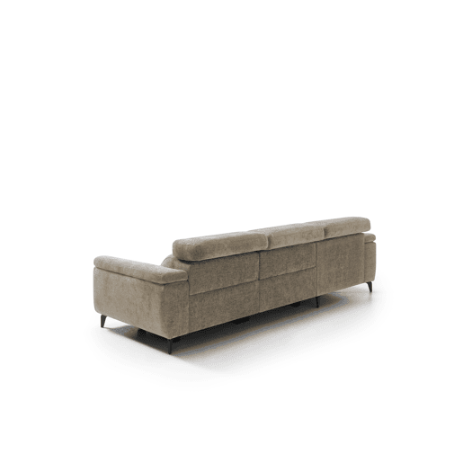 Chaise longue esquerda relax elétrico EOS cor bege Chaise longue esquerda relax elétrico EOS cor bege