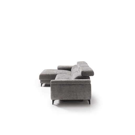 Chaise longue esquerda relax elétrico EOS cor cinza Chaise longue esquerda relax elétrico EOS cor cinza