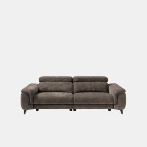 Sofá relax elétrico EOS XL 3 lugares cor vison