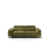 Sofá relax elétrico EOS XL 3 lugares cor verde