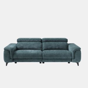 Sofá fixo EOS XL 3 lugares cor azul