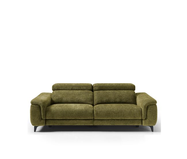 Sofá 3 plazas xl fijo eos color verde