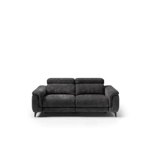 Sofá relax elétrico EOS S 3 lugares cor cinza escuro Sofá relax elétrico EOS S 3 lugares cor cinza escuro