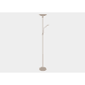 Candeeiro de pé KOS LED 2 luzes 18W + 5W 178x24x25cm arena