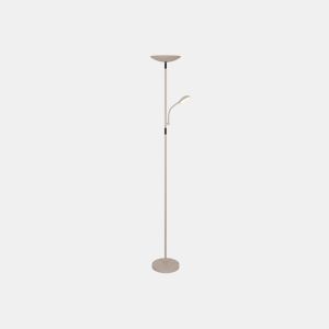 Candeeiro de pé KOS LED 2 luzes 18W + 5W 178x24x25cm arena