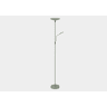 Candeeiro de pé KOS LED 2 luzes 18W + 5W 178x24x25cm verde