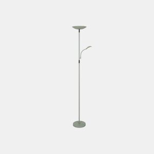 Candeeiro de pé KOS LED 2 luzes 18W + 5W 178x24x25cm verde