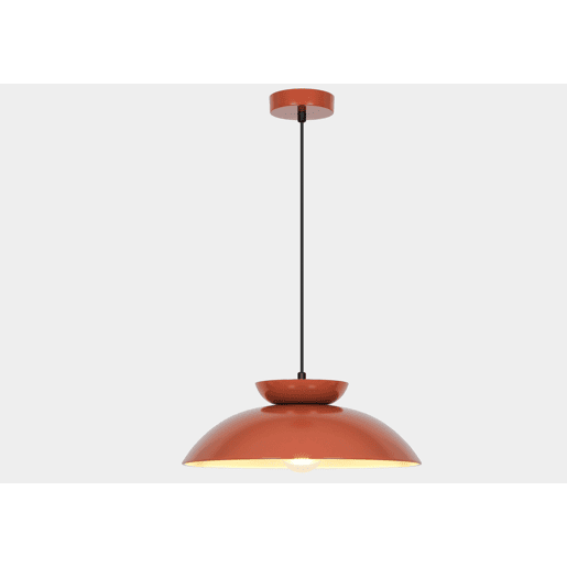 Candeeiro de teto IDEA 60W E27 115x36x36cm terracota