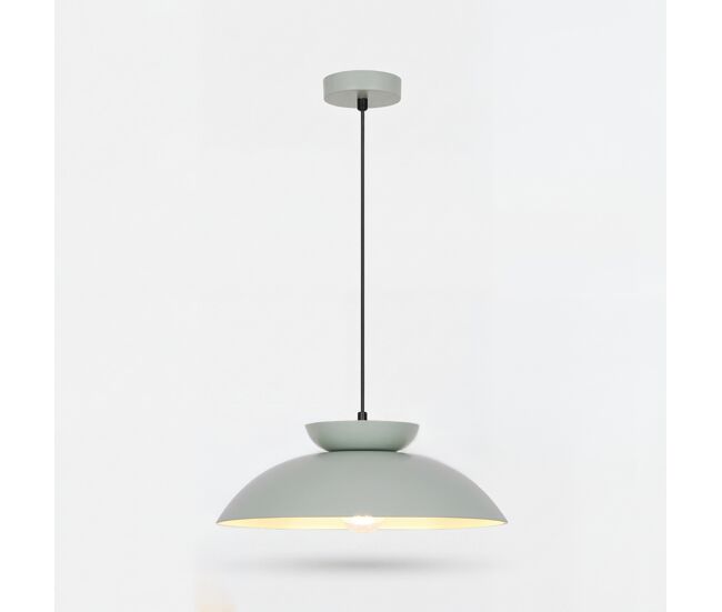 Lámpara de techo idea 60w e27 115x36x36cm verde