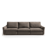 Sofá relax elétrico XL GOPER 4 lugares cor vison