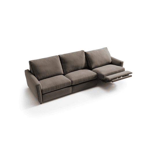 Sofá relax elétrico XL GOPER 4 lugares cor vison Sofá relax elétrico XL GOPER 4 lugares cor vison