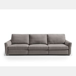 Sofá relax elétrico XL GOPER 4 lugares cor cinza
