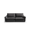 Sofá 3 lugares XL com relax elétrico GOPER cor cinza escuro