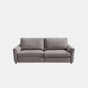 Sofá 3 lugares XL com relax elétrico GOPER cor cinza