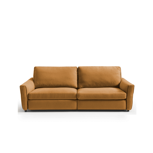 Sofá 3 lugares relax elétrico GOPER cor mostarda Sofá 3 lugares relax elétrico GOPER cor mostarda