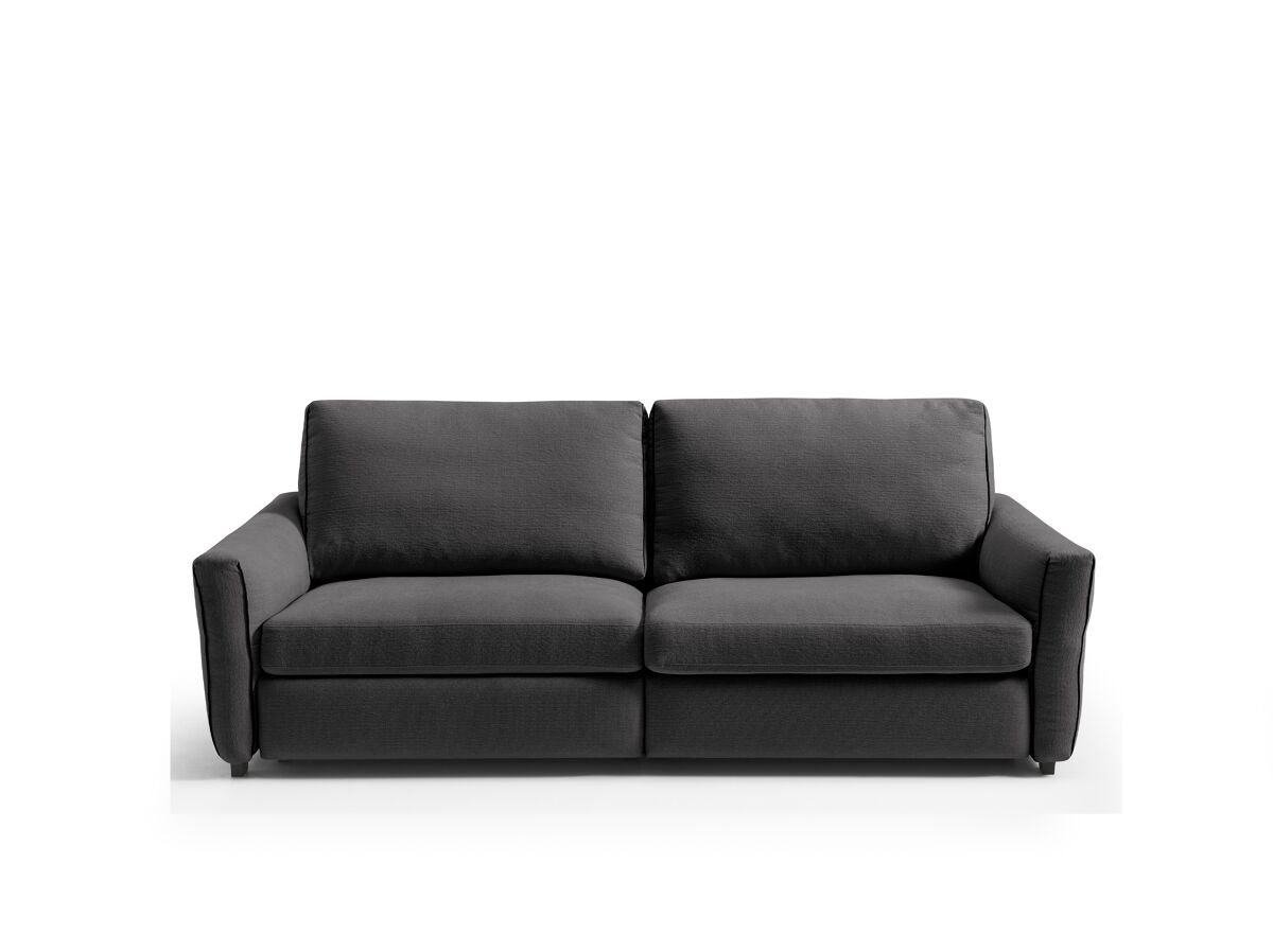 sofa 3 plazas xl fijo goper color gris oscuro