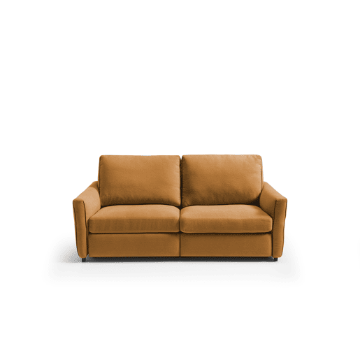 Sofá 3 lugares XL fixo GOPER cor mostarda Sofá 3 lugares XL fixo GOPER cor mostarda