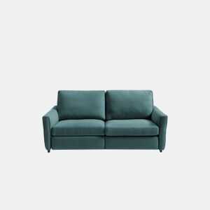 Sofá 3 lugares fixo GOPER cor azul