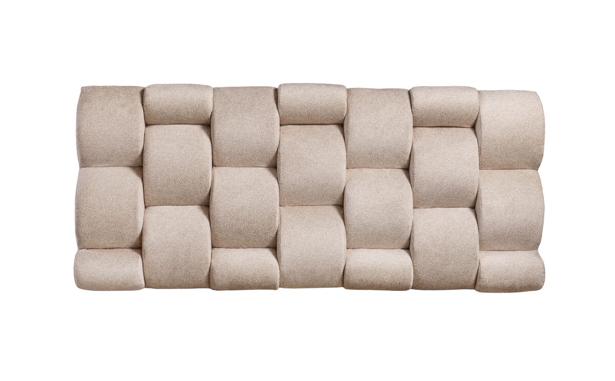 Cabecero ATELIER 160x70x12cm borreguito beige
