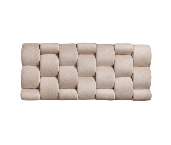 Cabecero ATELIER 160x70x12cm borreguito beige