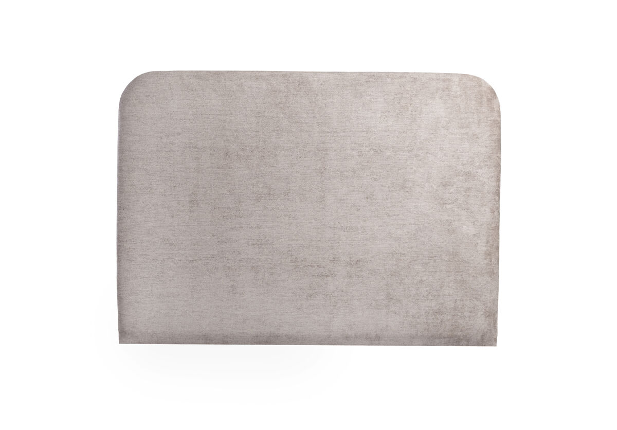 Cabecero LOFT 158x115x5cm tela loto marrón