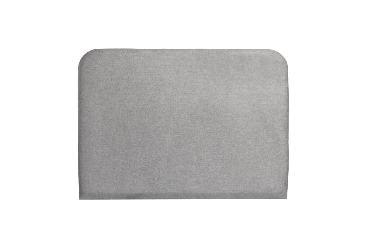 Cabecero LOFT 158x115x5cm tela gris oscuro