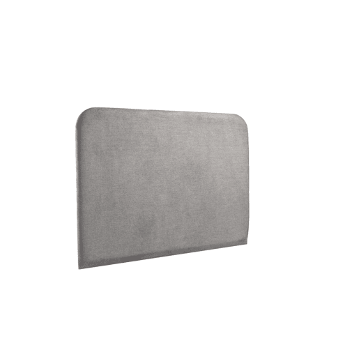 Cabeceira LOFT 158x115x5cm em tecido cinza oscuro