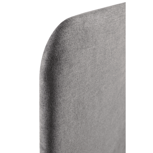 Cabeceira LOFT 158x115x5cm em tecido cinza oscuro