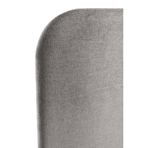 Cabeceira LOFT 158x115x5cm em tecido cinza oscuro