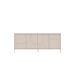 Aparador 4 puertas cashmere CAMILLE Aparador 4 puertas cashmere CAMILLE Gris