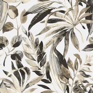 Papel de parede vinílico UTOPIA 0,53x10 metros preto