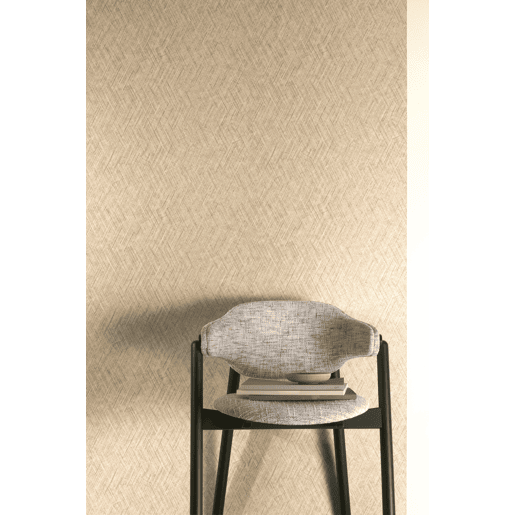 Papel de parede vinílico ESPIGADO 0,53x10 metros castanho