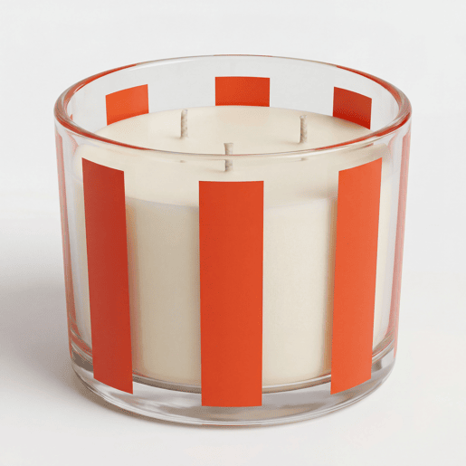 Vela perfumada TOMATE com 3 pavios 300gr