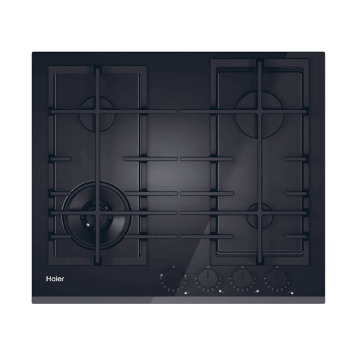 Placa vitrogás HAIER HAVG6BF4TBPB 60cm 4 zonas Placa vitrogás HAIER HAVG6BF4TBPB 60cm 4 zonas