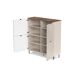 Aparador alto cashmere y roble MIRAGE Aparador alto cashmere y roble MIRAGE Beige
